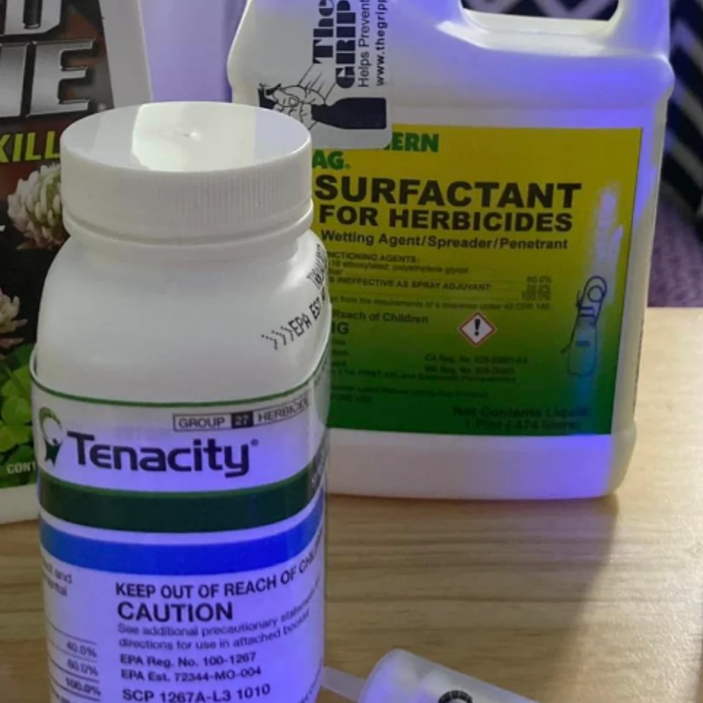 USing Tenacity with Surfactant 